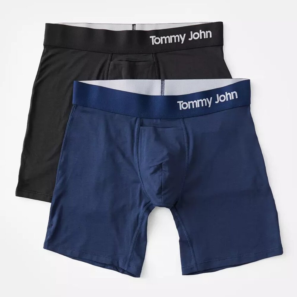 Tommy John 2 Pack Cool Cotton Stretch Boxer Briefs